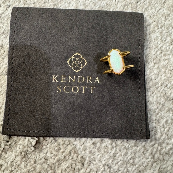 Opal and Vermeil Kendra Scott Ring - Picture 2 of 5